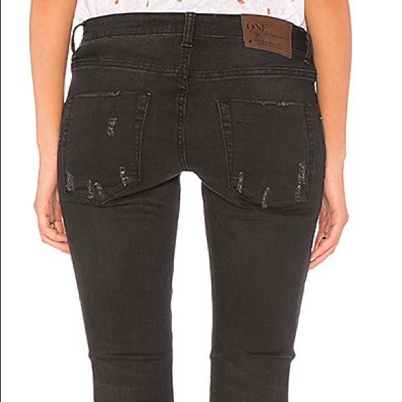 new One Teaspoon ϟ Freebird Jeans ϟ Ankle Ties ϟ - Picture 4 of 16